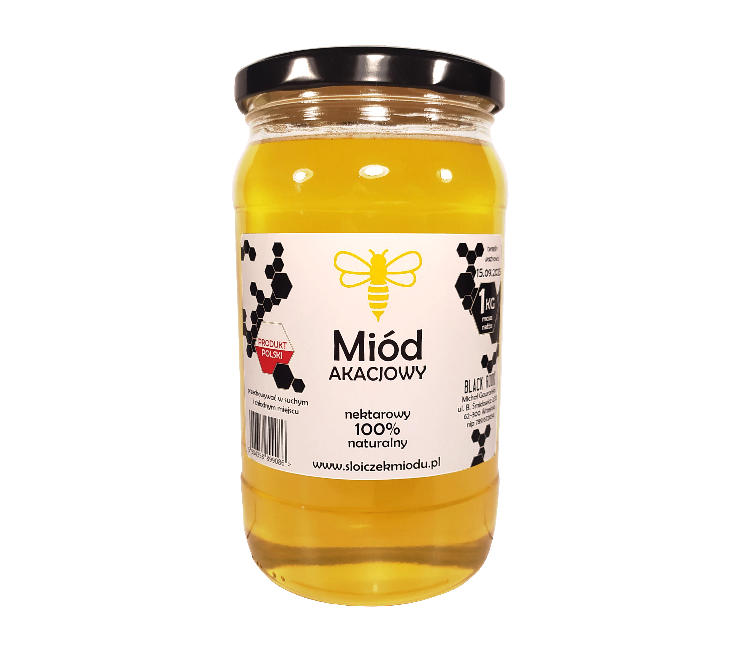 Miód Akacjowy 1 kg