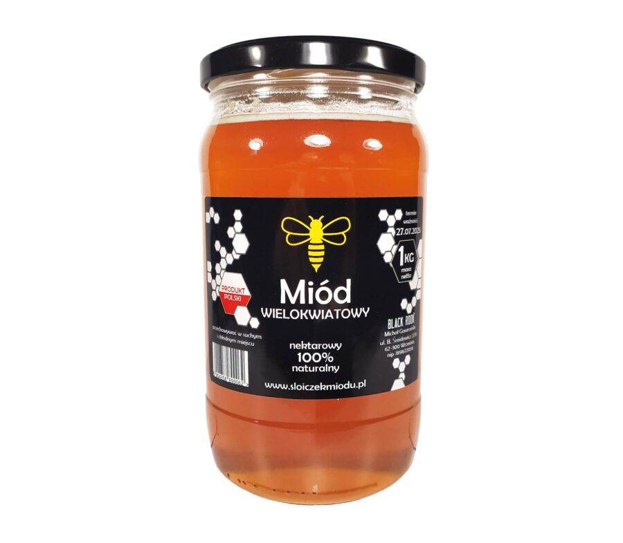 Miód Wielokwiatowy 1 kg
