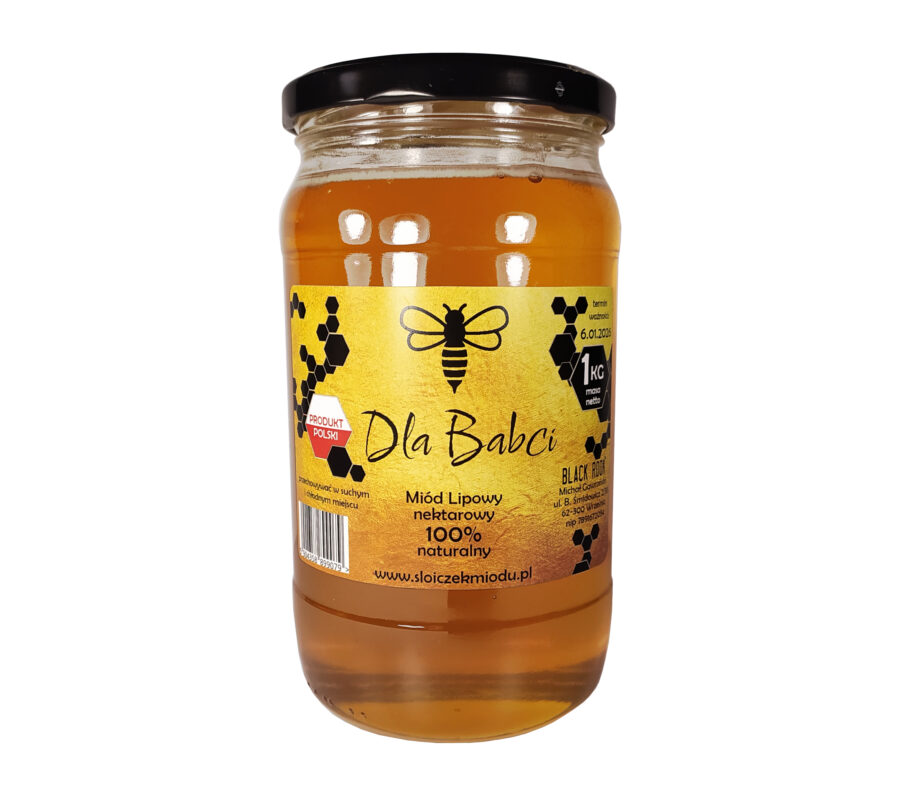 Miód Lipowy okazjonalny 1 kg