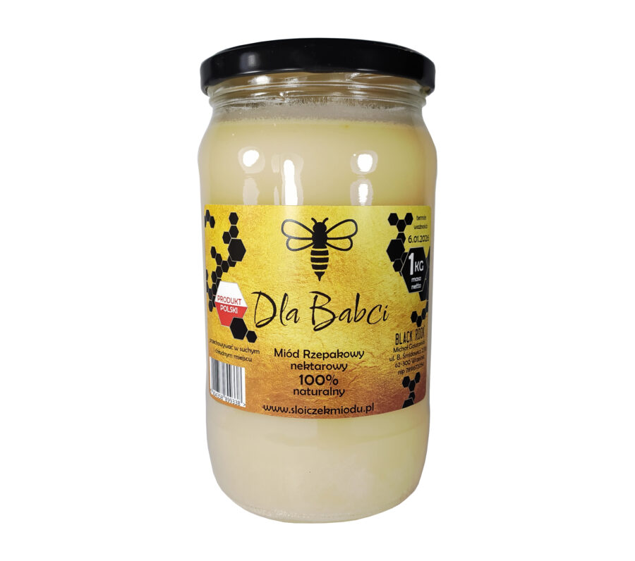 Miód Rzepakowy okazjonalny 1 kg