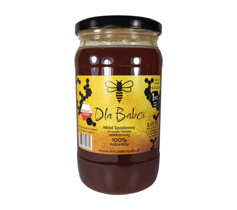 Miód Spadziowy okazjonalny 1 kg