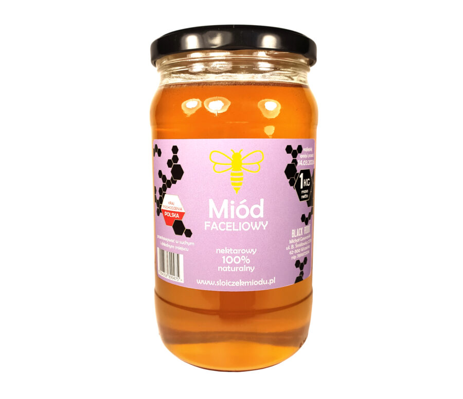 Miód Faceliowy 1 kg