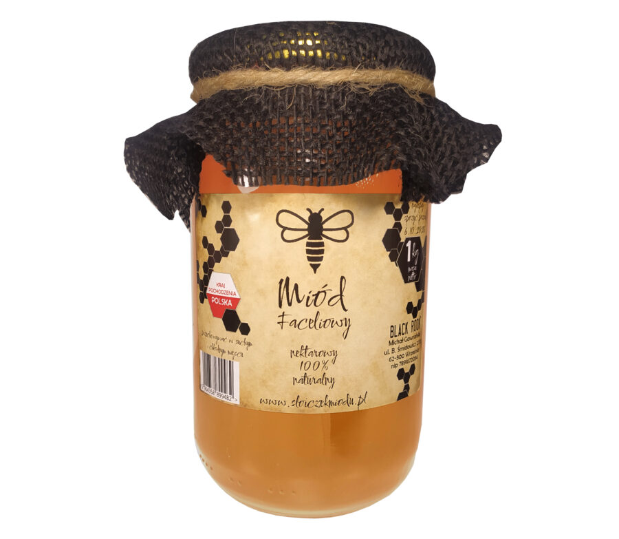 Miód Faceliowy Retro 1 kg