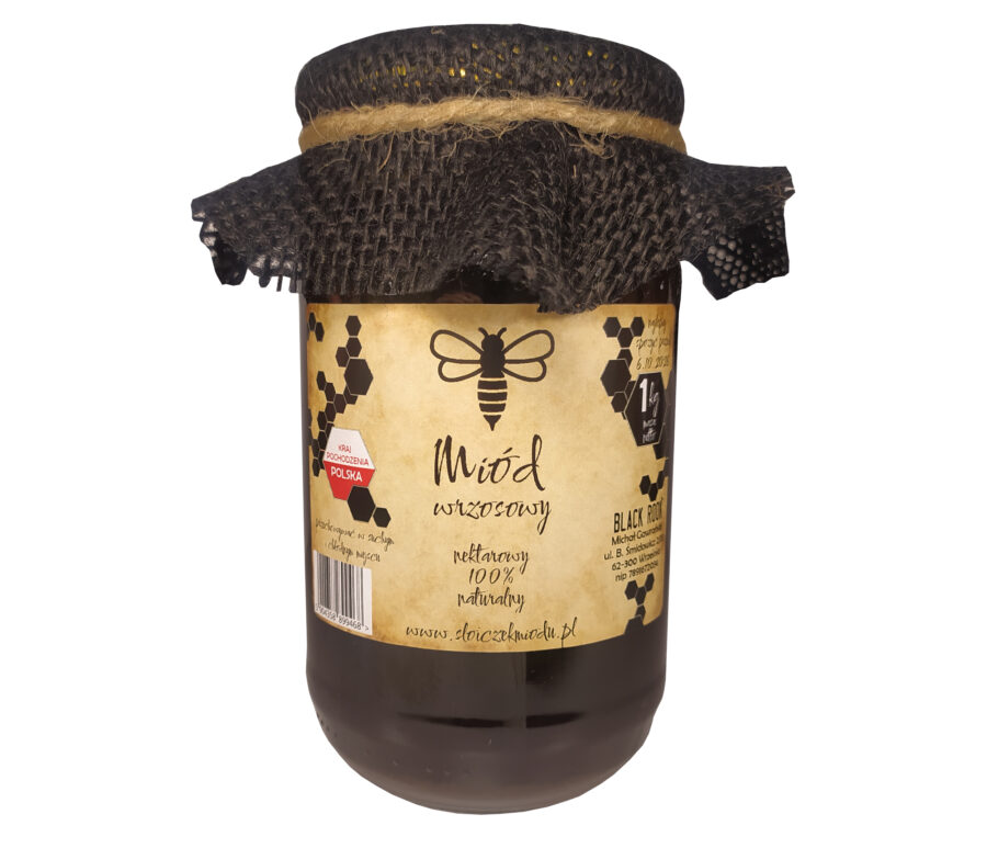 Miód Wrzosowy Retro 1 kg