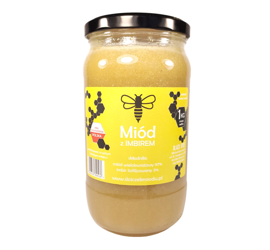 Miód z Imbirem 1 kg