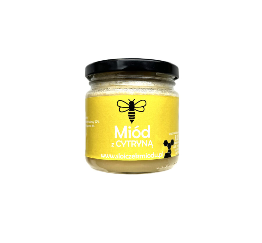 Miód z Cytryną 250g