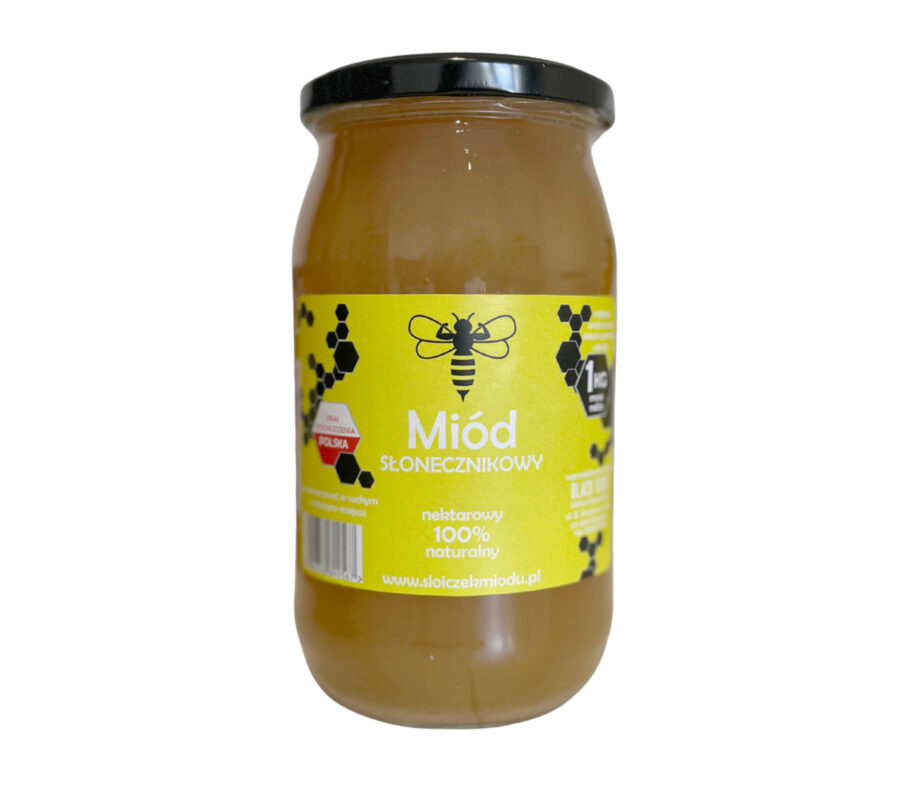 Miód Słonecznikowy 1kg